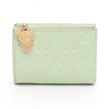 LOUIS VUITTON LV TM Portefeuille Lisa Bi-fold wallet M14088 Monogram empreinte