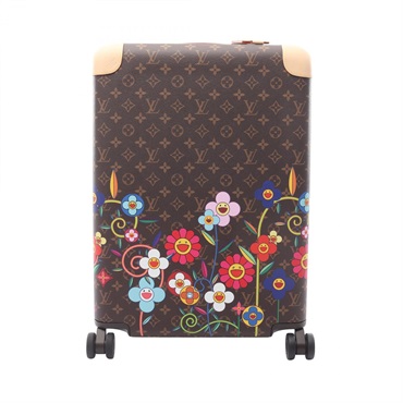 LOUIS VUITTON LV TM Horizon 55 travel Bag suitcase M28237 Monogram garden flower