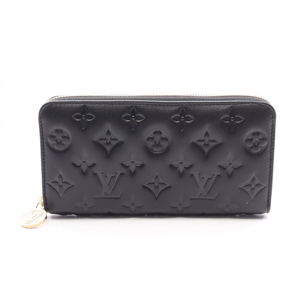 LOUIS VUITTON Zippy Wallet Coussin Monogram Around long purse M81510 leather BK