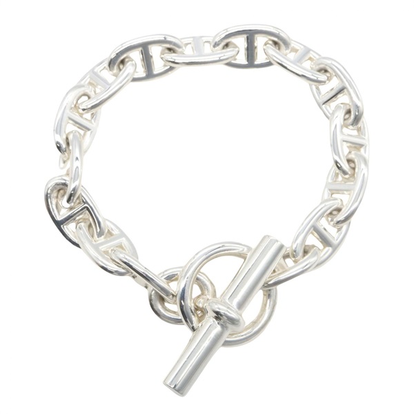 HERMES Chaine dancre MM 15 links Bracelet Silver925 Used Women