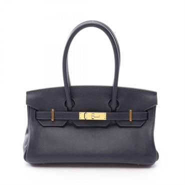 HERMES Shoulder Birkin Light 29 hand Bag K Evercolor leather Caban Women GHW