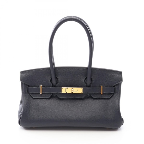 HERMES Shoulder Birkin Light 29 hand Bag K Evercolor leather Caban Women GHW