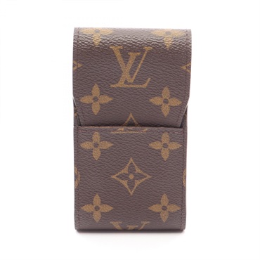 LOUIS VUITTON Etui cigarette tabacco case M63024 Monogram Brown Used unisex