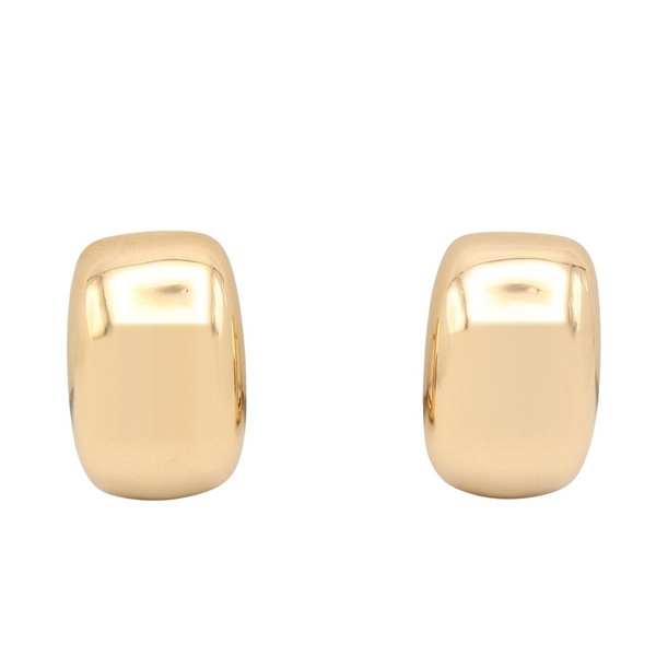 CARTIER Nouvelle Vague Pierced Earrings 18KYG Yellow Gold Used Women