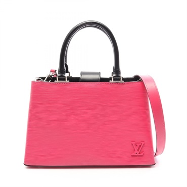 LOUIS VUITTON Kleber PM Crossbody Handbag M51347 Epi leather Hot pink Used LV