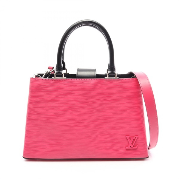 LOUIS VUITTON Kleber PM Crossbody Handbag M51347 Epi leather Hot pink Used LV