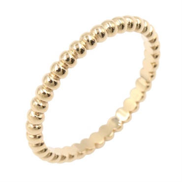 Van Cleef & Arpels Perlée Ring S 18KYG Yellow Gold Used women US size 6.25 #53