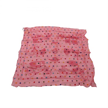 HERMES Carre 70 Muslin LES VOITURES A TRANSFORMATION Scarf silk Viscose Preowned
