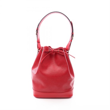 LOUIS VUITTON Noe Shoulder drawstring Bag M44007 Epi leather Castilian red Used