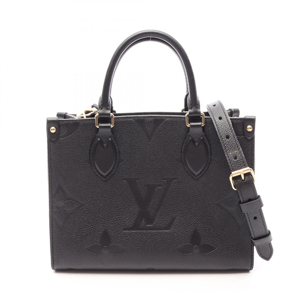 LOUIS VUITTON On the Go PM Crossbody Handbag M45653 Monogram empreinte leather