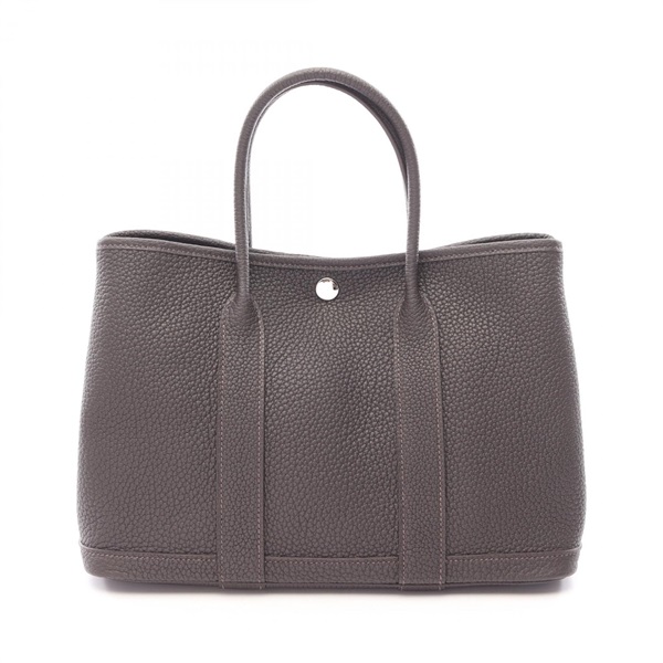 HERMES Garden Party TPM Tote Handbag Negonda leather Bebran SHW Preowned G
