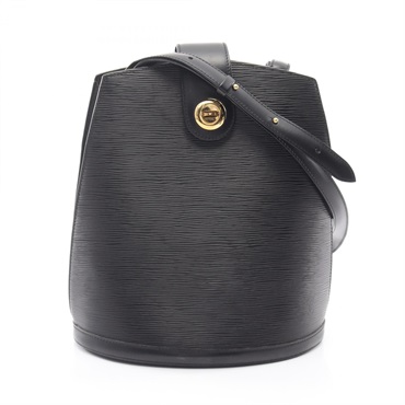 LOUIS VUITTON Cluny Shoulder hand Bag M52252 Epi leather Noir Used Women