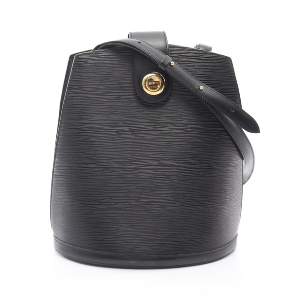 LOUIS VUITTON Cluny Shoulder hand Bag M52252 Epi leather Noir Used Women
