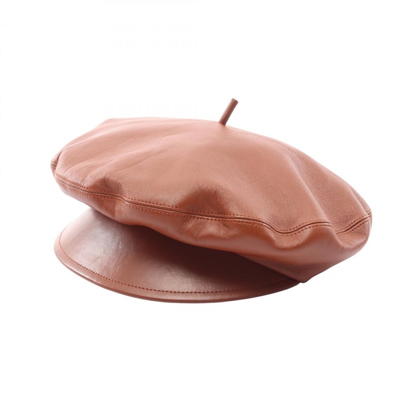 Dior Casquette Other hats leather Brown Used Women size 57