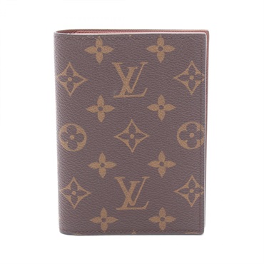 LOUIS VUITTON Couverture Passport NM Card Case M64502 Monogram Used Women