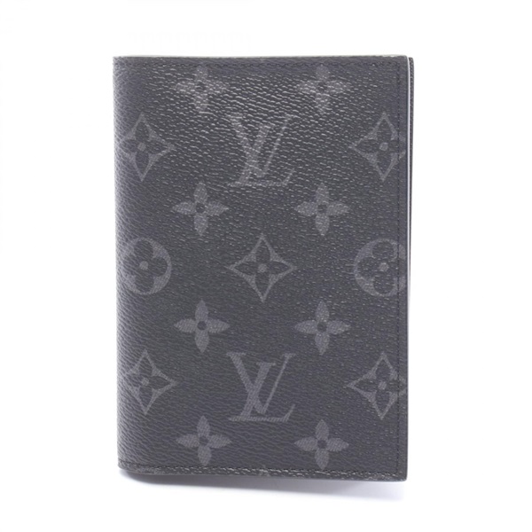 LOUIS VUITTON Couverture Passport NM Card Case M64501 Monogram eclipse canvas