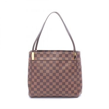 LOUIS VUITTON Marlyborn PM Shoulder Bag N41215 Damier canvas leather Ebene Used
