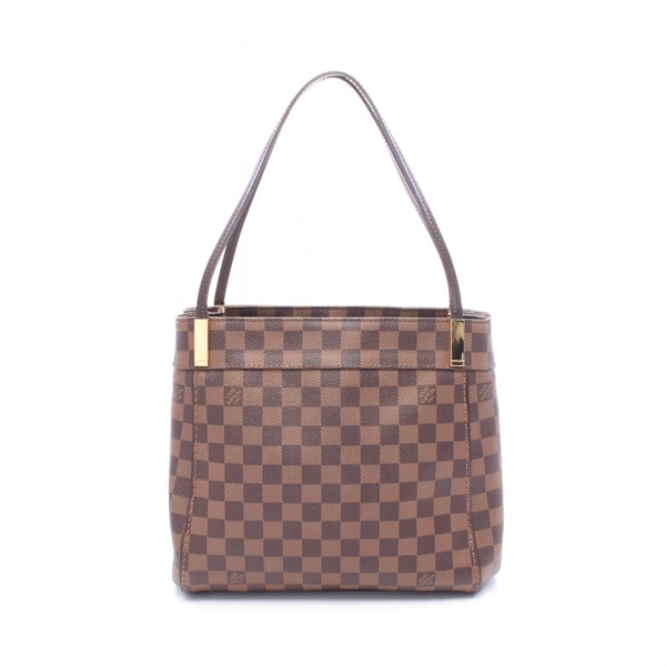 LOUIS VUITTON Marlyborn PM Shoulder Bag N41215 Damier canvas leather Ebene Used