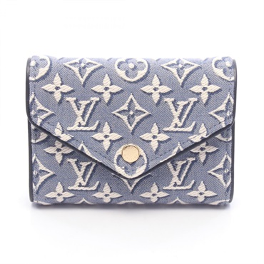LOUIS VUITTON Portefeuille Victorine Tri-fold wallet purse M29924 canvas leather