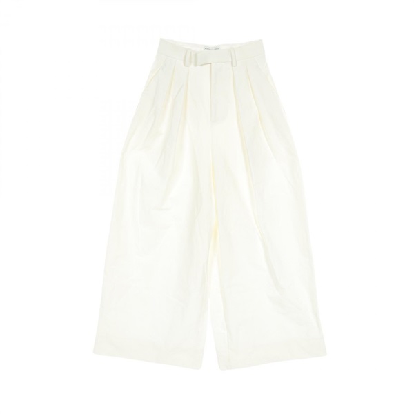 BOTTEGA VENETA Pants 627591VKJ60 Nylon White Used Women #36