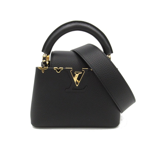 LOUIS VUITTON Capucine MINI 2way Shoulder crossbody Bag M56669 Taurillon Noir