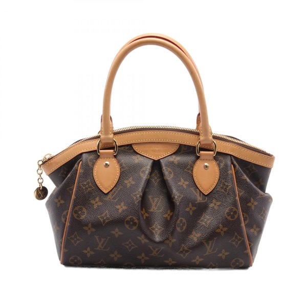 LOUIS VUITTON Tivoli PM Hand Tote Bag M40143 Monogram Canvas Brown Used LV