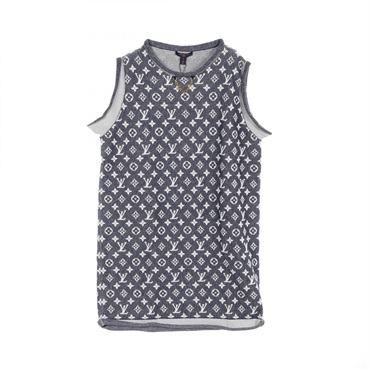 LOUIS VUITTON LV Remix Tank top RW241WD IKFFQKD95 Monogram Jacquard Women #M