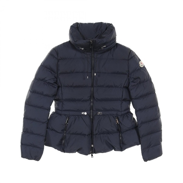 MONCLER MARQUER Down short jacket #2 1A58900 Nylon Navy Used