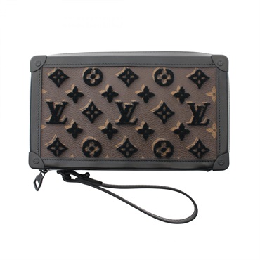 LOUIS VUITTON Soft trunk clutch business bag M45061 Monogram Toughtage used mens