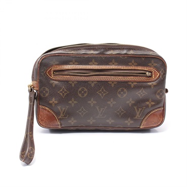LOUIS VUITTON Marly Dragonne business clutch bag M51825 Monogram Brown Used LV