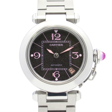 CARTIER Pasha C Wrist Watch W3109599 Automatic Stainless Steel Used Boys