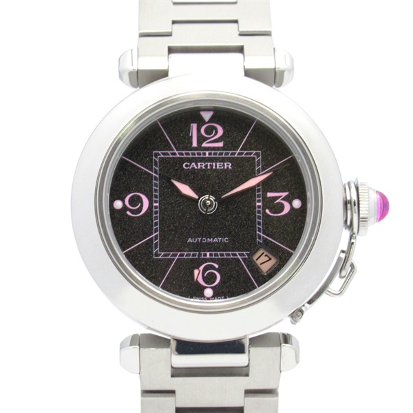 CARTIER Pasha C Wrist Watch W3109599 Automatic Stainless Steel Used Boys