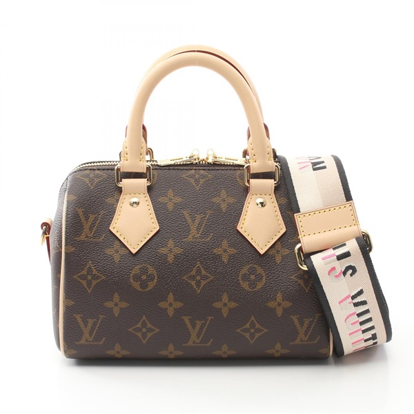 LOUIS VUITTON Speedy bandouliere 20 2way Handbag M46234 Monogram Used Brown LV