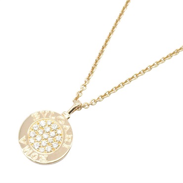 BVLGARI Bvlgari Necklace Onyx Pendant 18KPG Pink Rose Gold Black Used unisex