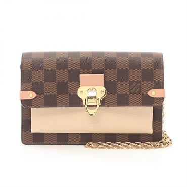 LOUIS VUITTON Portefeuille Vavin chain Shoulder crossbody Bag N60237 Damier LV