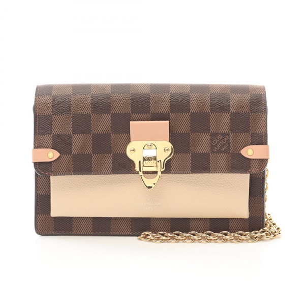 LOUIS VUITTON Portefeuille Vavin chain Shoulder crossbody Bag N60237 Damier LV