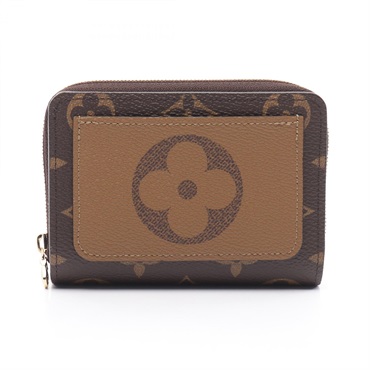 LOUIS VUITTON Portefeuille Lou Bi-fold wallet purse M81461 Monogram Reverse LV