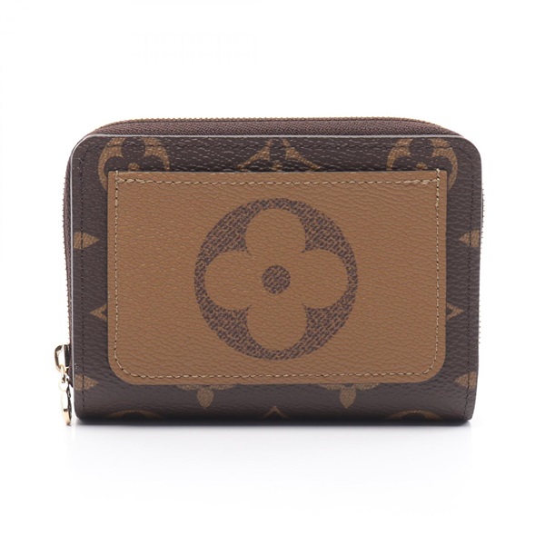 LOUIS VUITTON Portefeuille Lou Bi-fold wallet purse M81461 Monogram Reverse LV