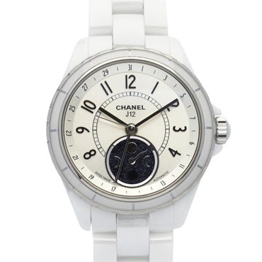 CHANEL J12 Phase de Lune Moon Phase Wrist Watch H3404 Auto ceramic Used mens