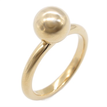 TIFFANY＆CO Hardware ball Ring 18KPG Pink Rose Gold Used women US size 4.75