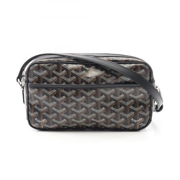GOYARD Cup Vert PM Shoulder Bag CAPVE2PMLTY canvas leather Black Multicolor Used