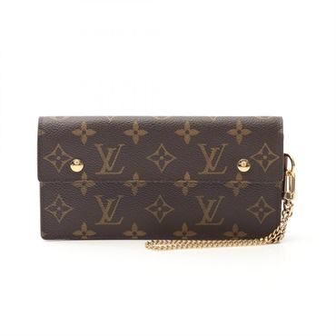 LOUIS VUITTON Portefeuille Accordion Bi-fold long wallet  M58008 Monogram Used