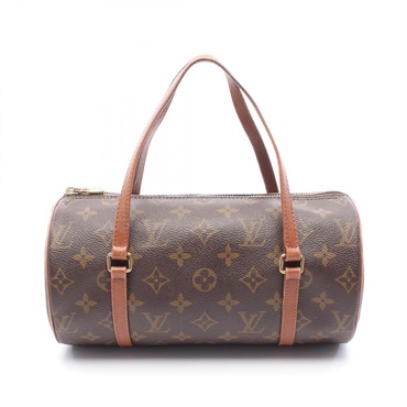 LOUIS VUITTON Papillon 26 Handbag M51366 Monogram Canvas Used LV Old Model