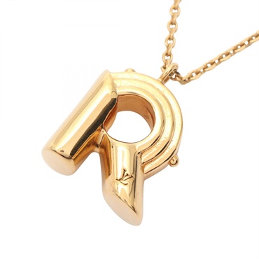 LOUIS VUITTON LV&ME Necklace pendant Gold Plated Used Women