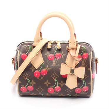 LOUIS VUITTON x Takashi Murakami Speedy 20 Shoulder Handbag M13094 Monogram LV