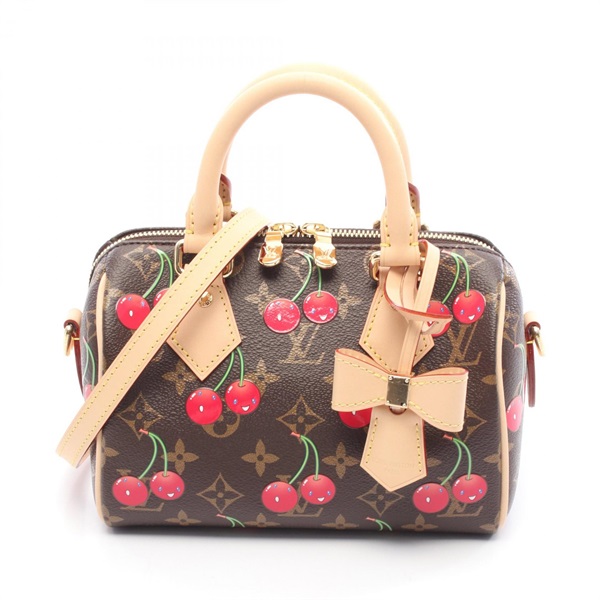 LOUIS VUITTON x Takashi Murakami Speedy 20 Shoulder Handbag M13094 Monogram LV