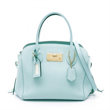 LOUIS VUITTON Mira PM Shoulder Handbag M56100 leather Blue Aigue Marine Used LV