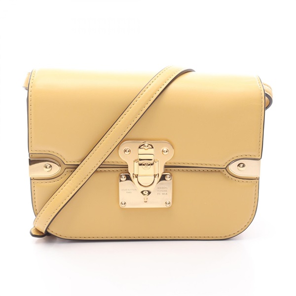 LOUIS VUITTON MM Orsay Shoulder Bag M23646 leather Yellow Used Women GHW LV