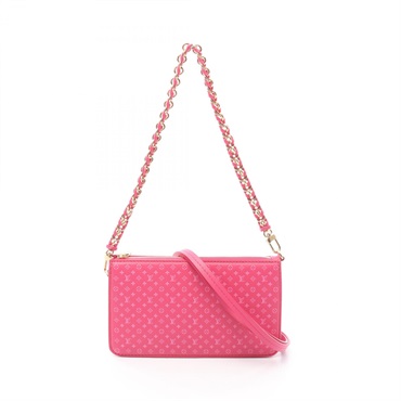 LOUIS VUITTON Lexington Shoulder Bag M82232 Monogram pattern leather Pink Used