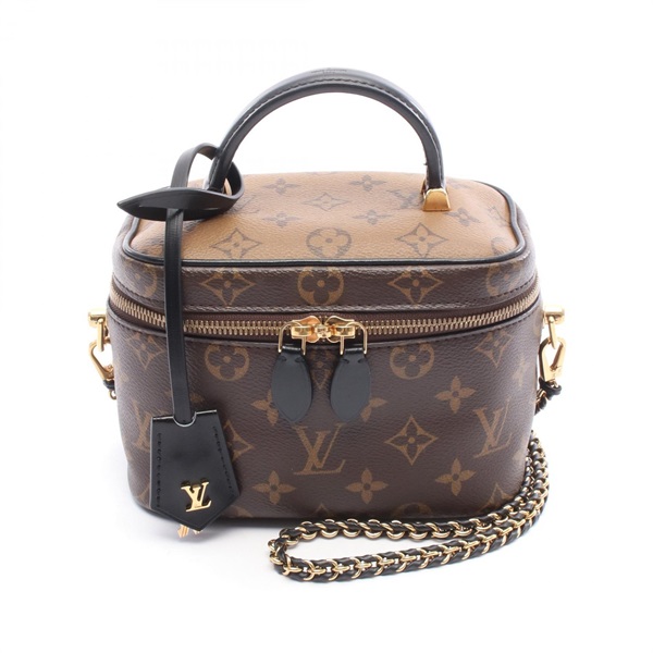 LOUIS VUITTON Vanity NV PM chain crossbody Handbag M45165 Monogram Reverse used